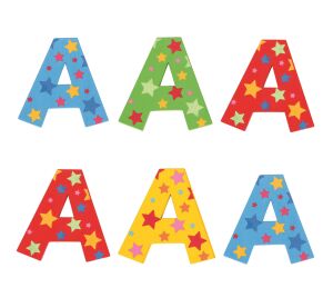 Bigjigs Toys Star Letter A