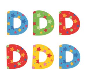 Bigjigs Toys Star Letter D