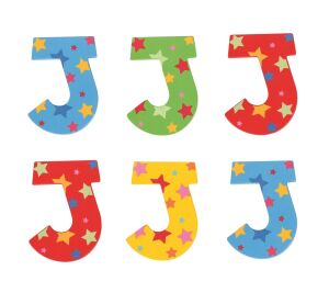 Bigjigs Toys Star Letter J