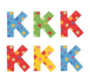 Bigjigs Toys Star Letter K