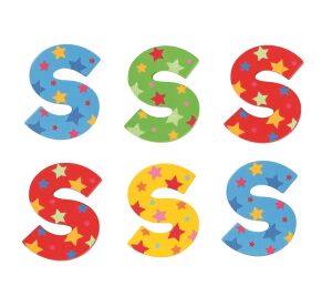 Bigjigs Toys Star Letter S
