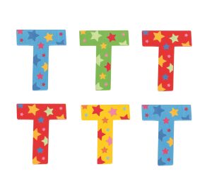 Bigjigs Toys Star Letter T