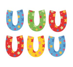 Bigjigs Toys Star Letter U