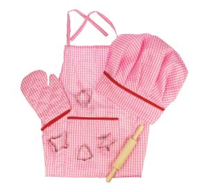 Bigjigs Toys Pink Chef Set