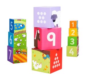Bigjigs Toys Didactic Dice Farm