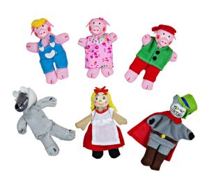 Bigjigs Toys Finger puppets fairy figures