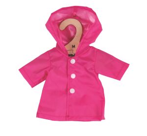 Bigjigs Toys Pink coat for doll 34 cm
