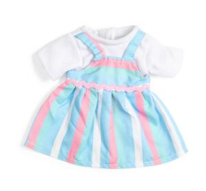 Bigjigs Toys Striped Dress for Doll 28 cm