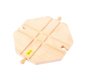 Bigjigs Rail Crossing Wooden Train Track