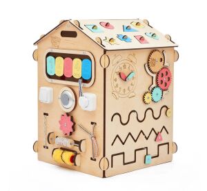 BusyKids Activity board Natural house