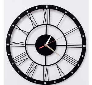 BusyKids Wooden wall clock