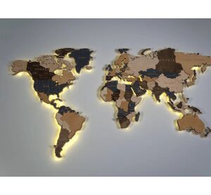 BusyKids World map XL with backlight