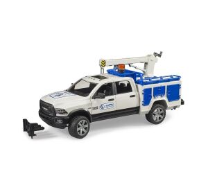 Bruder RAM 2500 Service wagon with swivel arm and beacon