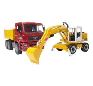 Bruder Truck & Excavator MAN