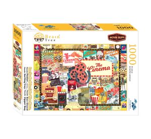 Brain Tree Puzzle In the world of cinema 1000 pieces