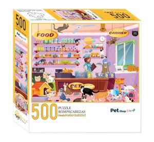 Brain Tree Puzzle Pet Shop 500 pieces