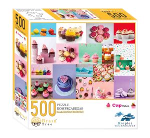 Brain Tree Puzzle Cupcakes Cupcakes 500 pieces