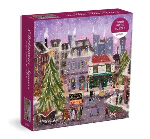 Galison Puzzle Christmas Square 1000 pieces
