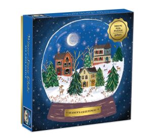 Galison Winter Snowball Puzzle 500 pieces