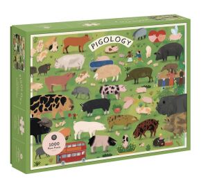 Chronicle Books Puzzle Pigology 1000 pieces
