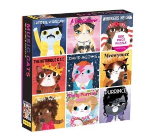 Mudpuppy Puzzle Music Cats 500 pieces