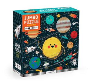 Mudpuppy Jumbo Puzzle Solar System 25 pieces