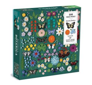 Galison Puzzle Butterfly Botanical Garden 500 pieces