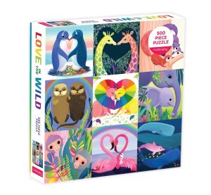 Mudpuppy Family Puzzle Love in the Wild 500 pieces