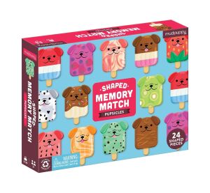 Mudpuppy Wooden memory game dogs