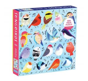 Mudpuppy Singing Birds Puzzle 500 pieces