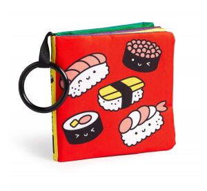 Mudpuppy Fabric book to hang on the stroller Gourmet