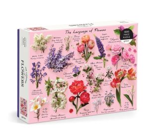 Galison Puzzle The language of flowers 1000 pieces