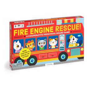 Mudpuppy Board Game Firefighter Rescue!