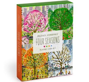 Galison Four Seasons Playing Card Set - Michael Storrings