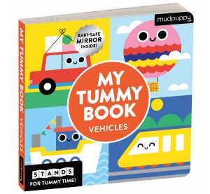 Mudpuppy Reversible book with mirror Vehicles