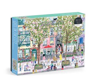 Galison Puzzle Cats in the City Michael Storrings 1000 pieces