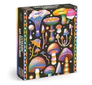 Galison Puzzle Space Mushrooms 1000 pieces