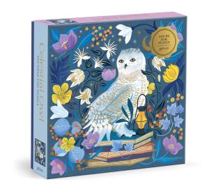 Galison Foil puzzle Heavenly Owl 500 pieces