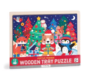 Mudpuppy Puzzle Christmas 12 pieces