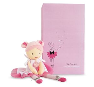 Doudou Jolijou Ballerina doll Lily Rose 36 cm