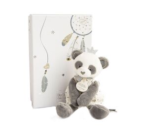 Doudou Gift set - plush toy panda 20 cm