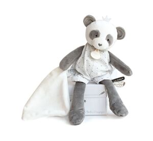 Doudou Gift - plush panda with blanket 28 cm