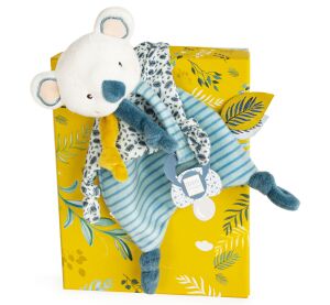 Doudou Gift set - Toy with pacifier holder koala Yoca 20 cm