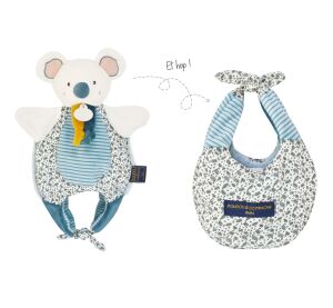 Doudou Koala in 3-in-1 bag