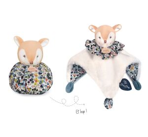 Doudou Toadstool Deer 3in1