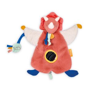 Doudou Plush Dinosaur Puppet Lou 25 cm