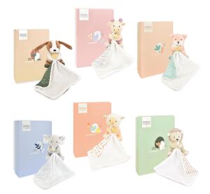 Doudou Stuffed animal with blanket 11 cm 1 pc