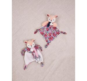 Doudou Gift set Toy with pacifier holder Boh'aime 20 cm
