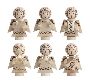 Detoa Christmas ornaments cherubs