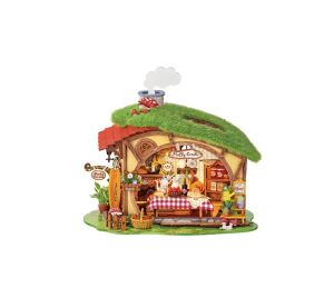 RoboTime 3D Wooden Puzzle Miniature House Enchanted Forest Fluffy Grove